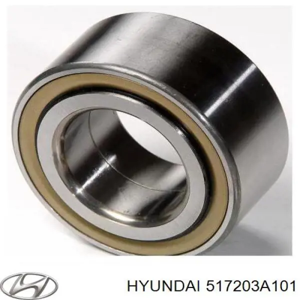 Комплект підшипник маточини передньої Hyundai/Kia 517203A101 ціна, від 22.12 USD