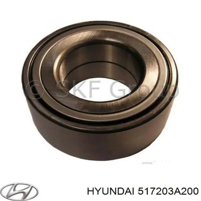 Комплект підшипник маточини передньої Hyundai/Kia 517203A200 ціна, від 35.80 USD