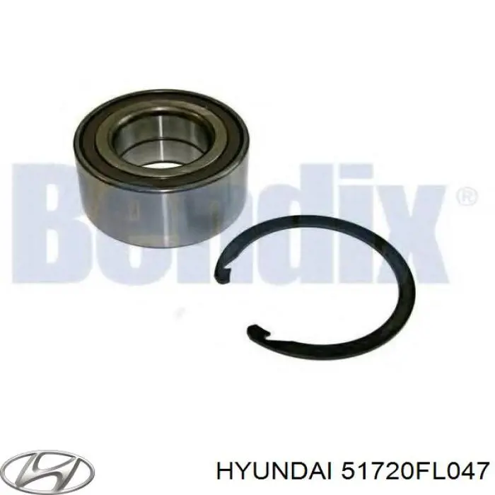 Підшипник ступиці 51720FL047 Hyundai/Kia