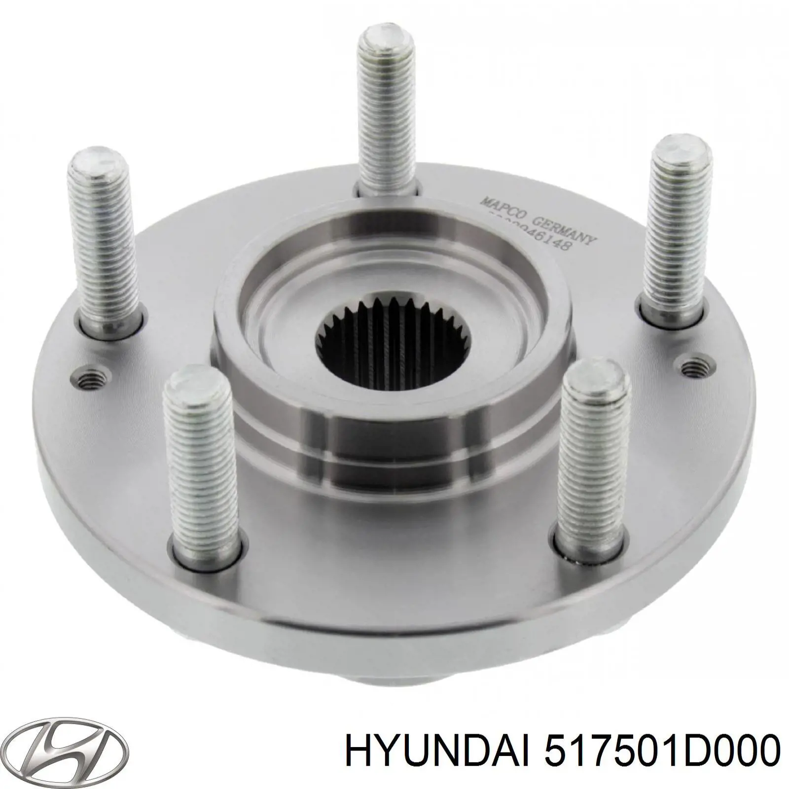 Маточина колеса передня Hyundai/Kia 517501D000 ціна, від 24.47 USD