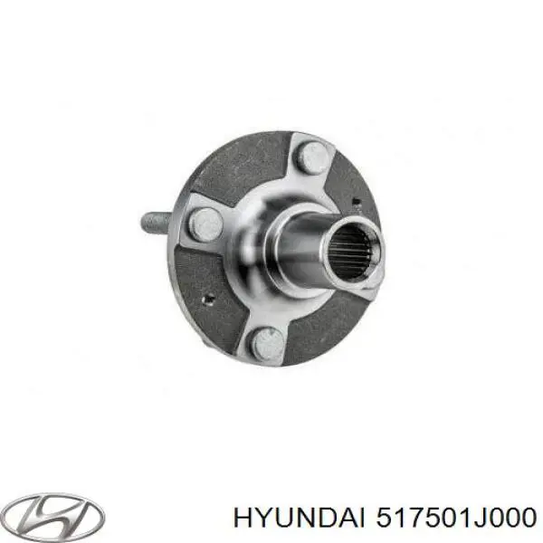 Маточина переднього колеса Hyundai/Kia 517501J000