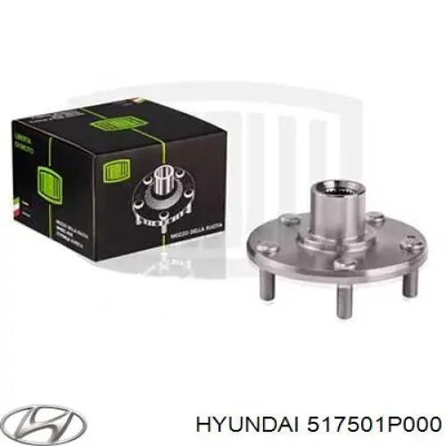 Передня маточина 517501P000 Hyundai/Kia