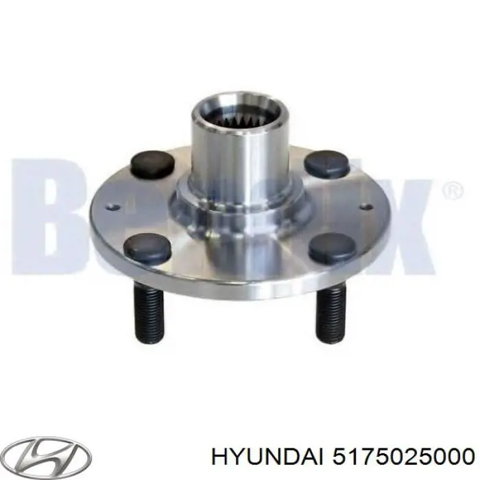 Маточина колеса передня Hyundai/Kia 5175025000 ціна, від 17.80 USD
