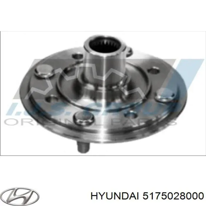 Маточина переднього колеса Hyundai/Kia 5175024500