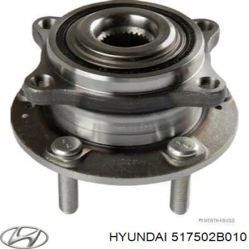 Маточина колеса передня Hyundai/Kia 517502B010 ціна, від 50.32 USD