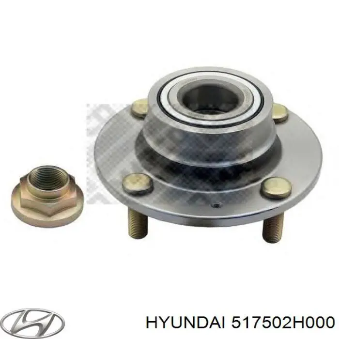 Маточина переднього колеса Hyundai/Kia 517502H000