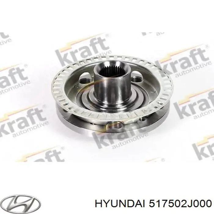 Маточина колеса передня Hyundai/Kia 517502J000 ціна, від 88.39 USD