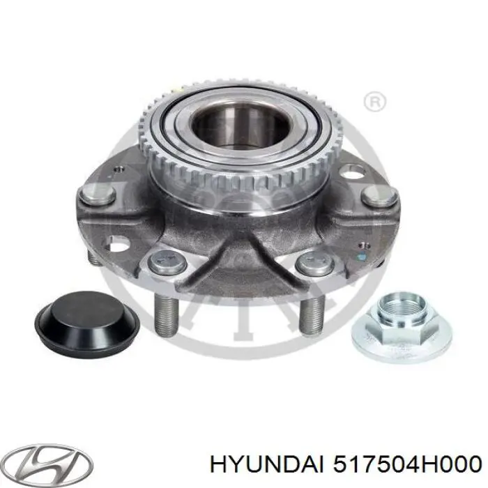 Передня маточина 517504H000 Hyundai/Kia
