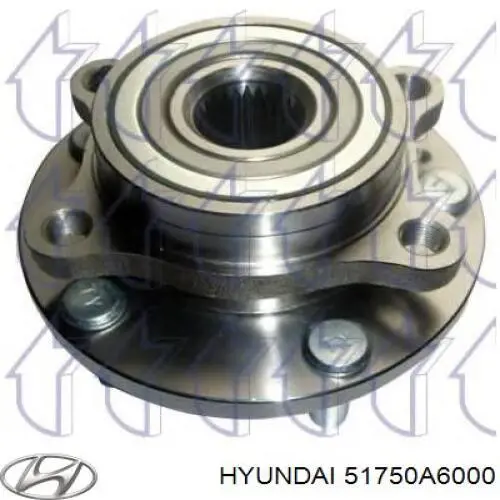 Купити 51750A6000 Hyundai/Kia Маточини передніх коліс
