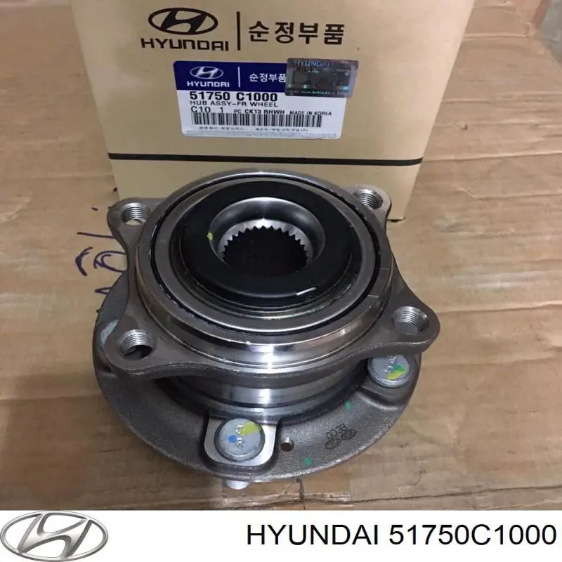 Маточина колеса передня Hyundai/Kia 51750C1000 ціна, від 29.22 USD