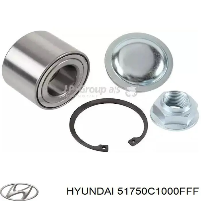 Маточина колеса передня Hyundai/Kia 51750C1000FFF ціна, від 68.67 USD