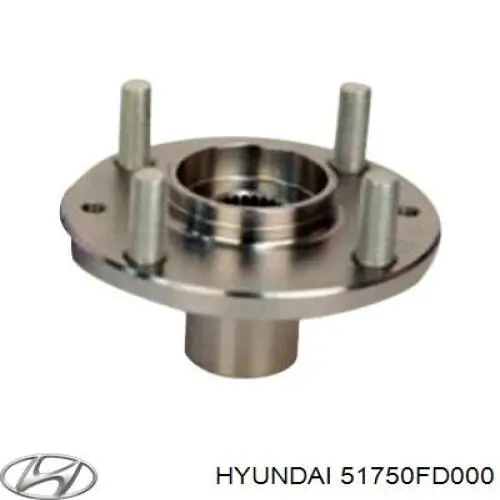 Маточина переднього колеса Hyundai/Kia 51750FD000