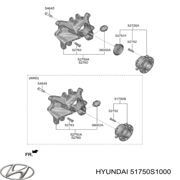 Маточина на Hyundai Santa Fe IV 