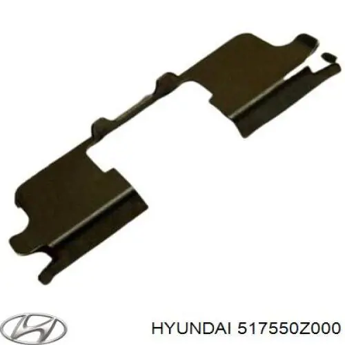 Захист гальмівного диска, переднього, лівого Hyundai/Kia 517550Z000DS ціна, від 24.16 USD