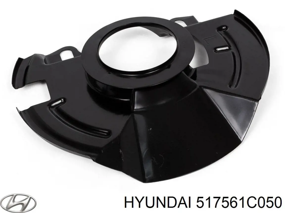 Захист гальмівного диска, переднього, правого Hyundai/Kia 517561C050DS ціна, від 20.24 USD