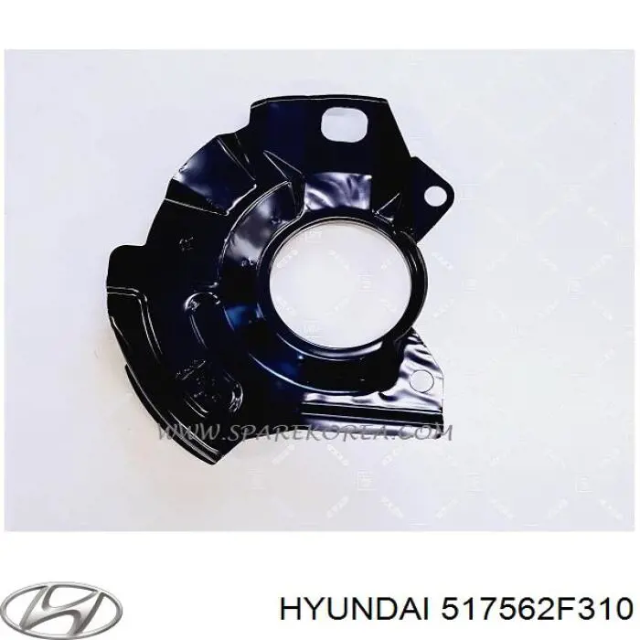 517562F310 Hyundai/Kia Захист гальмівного диска, переднього, правого