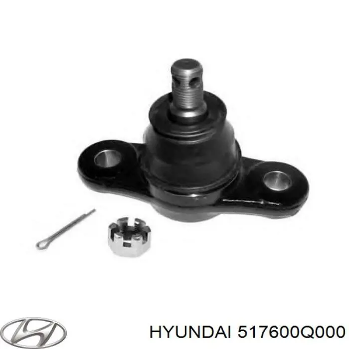Кульова опора, нижня Hyundai/Kia 517600Q000 ціна, від 11.12 USD