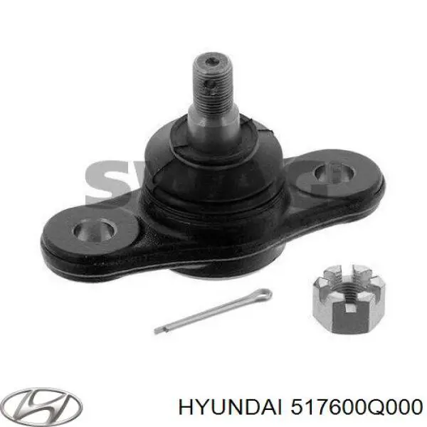 Купити 517600Q000 Hyundai/Kia Кульова опора, нижня