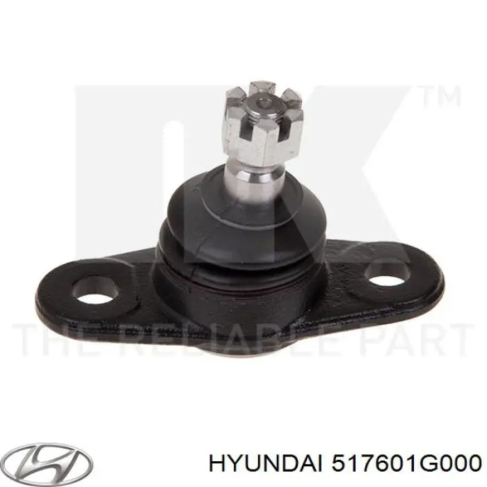 Кульова опора, нижня Hyundai/Kia 517601G000