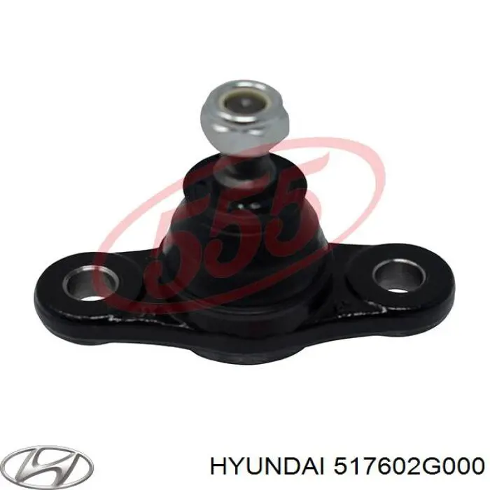 Купити 517602G000 Hyundai/Kia Кульова опора, нижня
