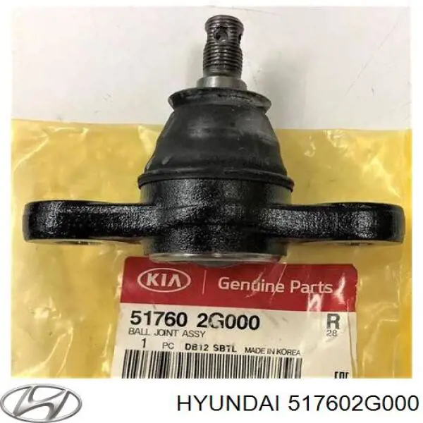 517602G000 Hyundai/Kia кульова опора, нижня