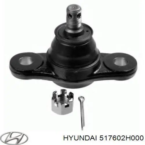 Кульова опора, нижня 517602H000 Hyundai/Kia