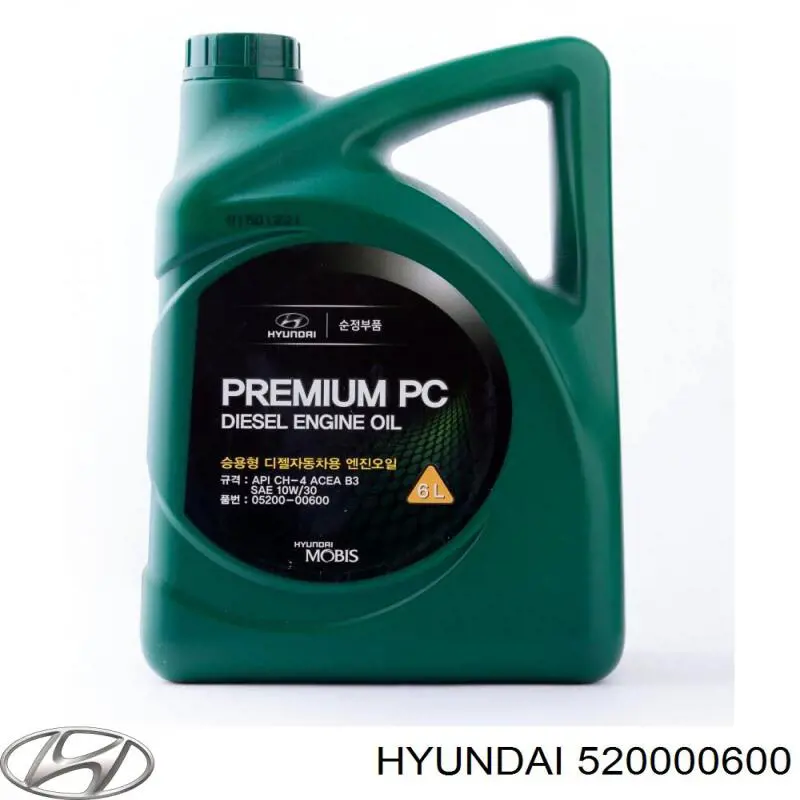 520000600 Hyundai/Kia Масло двигуна
