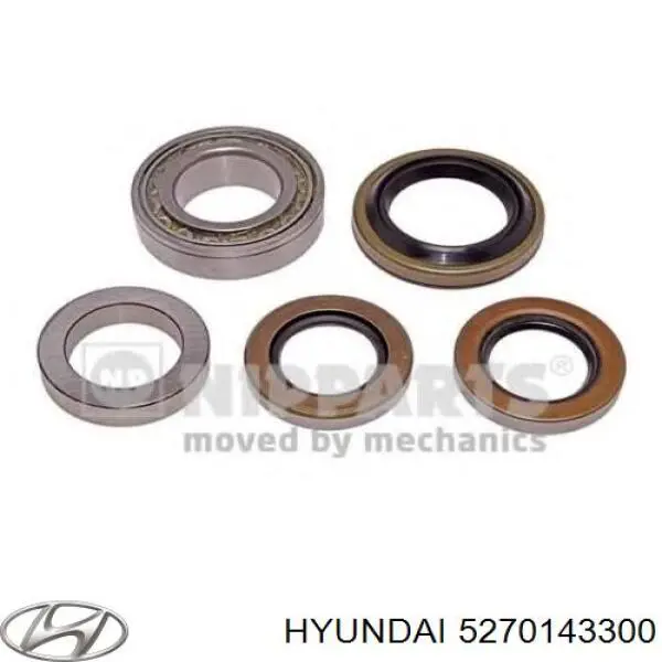 Підшипник маточини задньої Hyundai/Kia 5270143300 ціна, від 34.78 USD