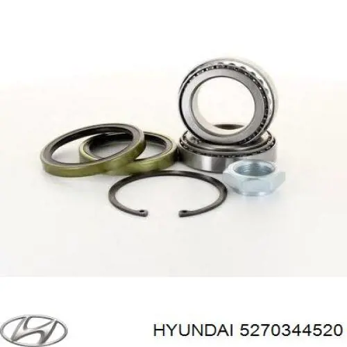 Комплект підшипник маточини передньої Hyundai/Kia 5270344520 ціна, від 18.03 USD