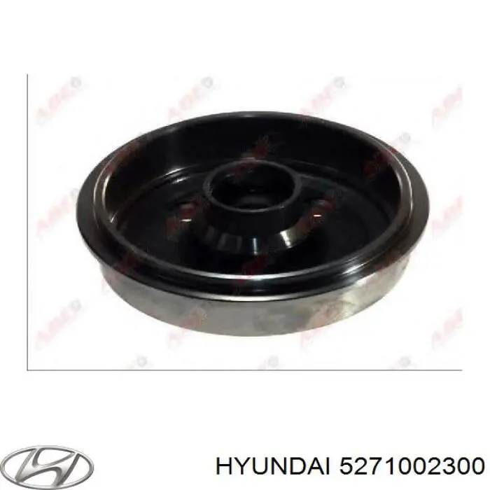 Барабан гальмівний задній Hyundai/Kia 5271002300 ціна, від 28.29 USD