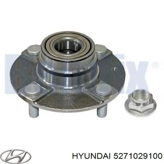 Купити 5271029100 Hyundai/Kia Підшипник ступиці колеса