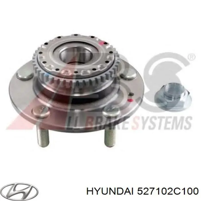527102C100 Hyundai/Kia Маточина задня