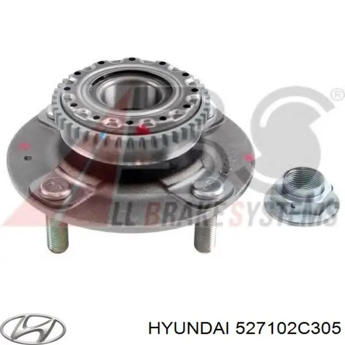 Задня маточина 527102C305 Hyundai/Kia