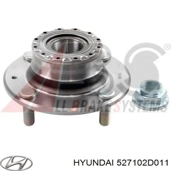 Маточина заднього колеса Hyundai/Kia 527102D011