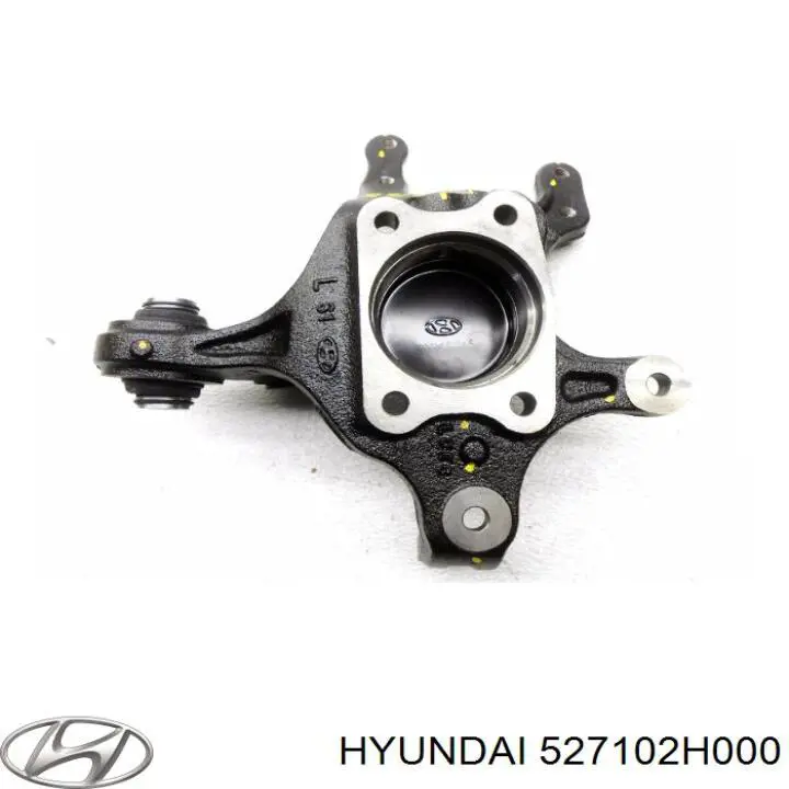 Цапфа - поворотний кулак задній, лівий Hyundai I30 (FD) (Хендай Ай 30)