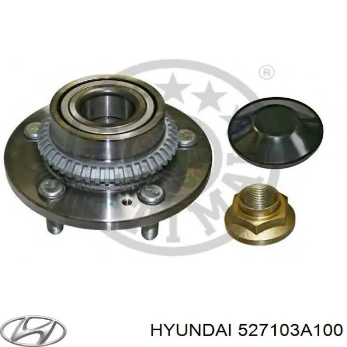 Купити 527103A100 Hyundai/Kia Підшипник ступиці колеса