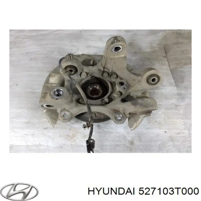 527103T000 Hyundai/Kia цапфа - поворотний кулак задній, лівий