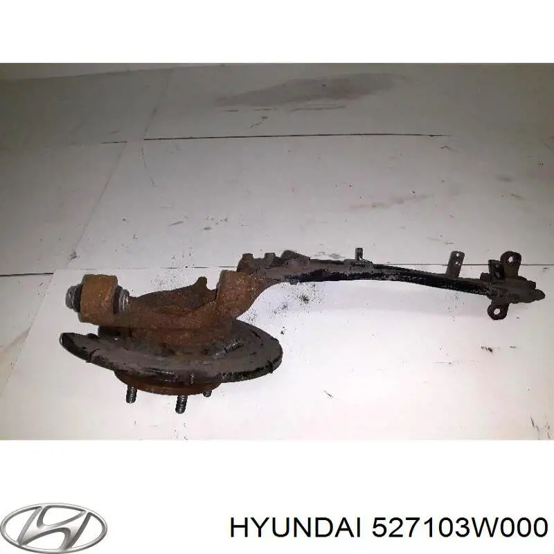527103W000 Hyundai/Kia цапфа - поворотний кулак задній, лівий