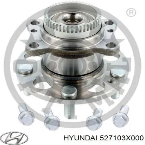 Купити 527103X000 Hyundai/Kia Підшипник ступиці колеса