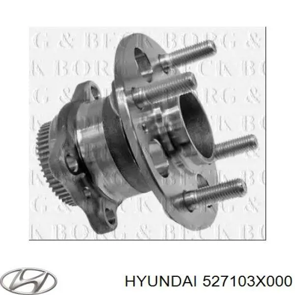 Задня маточина 527103X000 Hyundai/Kia