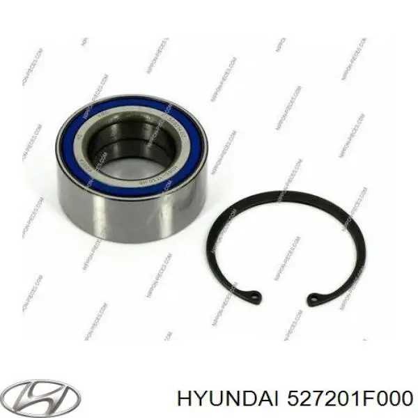 Підшипник маточини задньої Hyundai/Kia 527201F000 ціна, від 50.98 USD