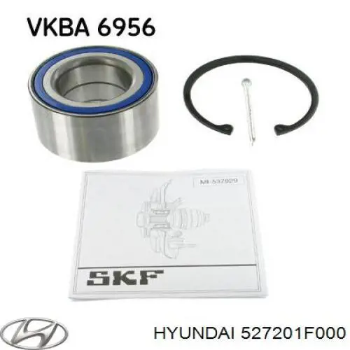 Задній підшипник Hyundai/Kia 527201F000