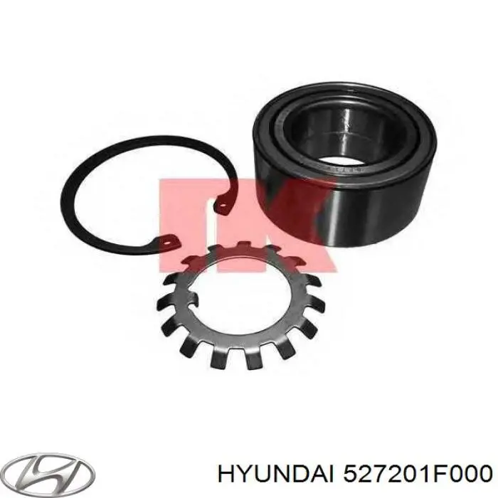 Підшипник задньої ступиці 527201F000 Hyundai/Kia