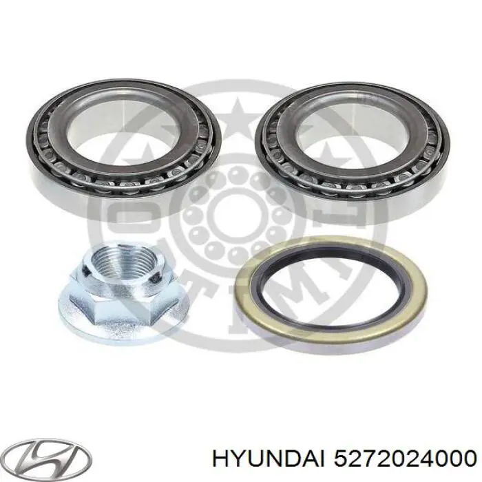 Задній підшипник Hyundai/Kia 5272024000