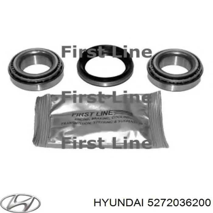 Підшипник маточини задньої, внутрішній Hyundai Sonata (Хендай Соната)