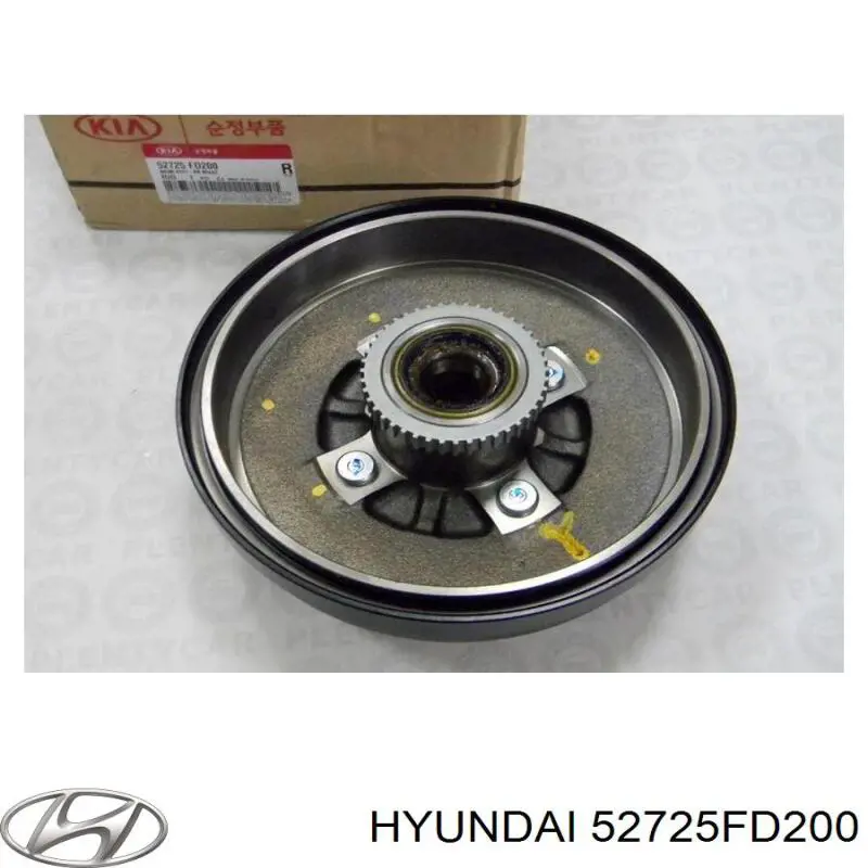 52725FD200 Hyundai/Kia барабан гальмівний задній