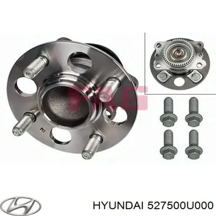 Маточина заднього колеса Hyundai/Kia 527500U000