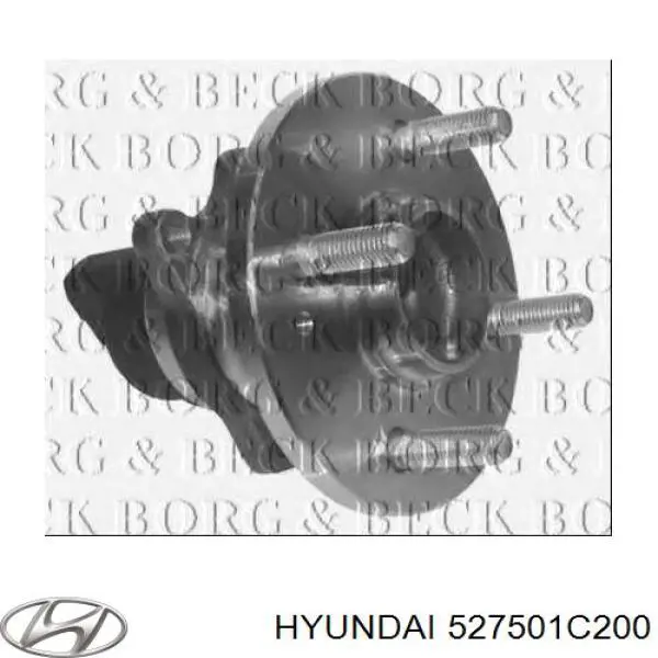 Маточини задніх коліс Hyundai/Kia 527501C200 ціна, від 40.11 USD
