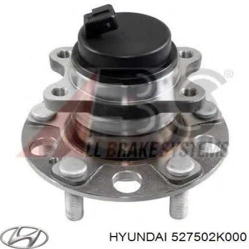 527502K000 Hyundai/Kia Маточина задня