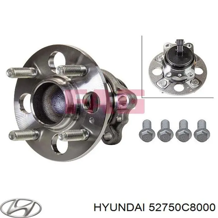Купити 52750C8000 Hyundai/Kia Підшипник ступиці колеса